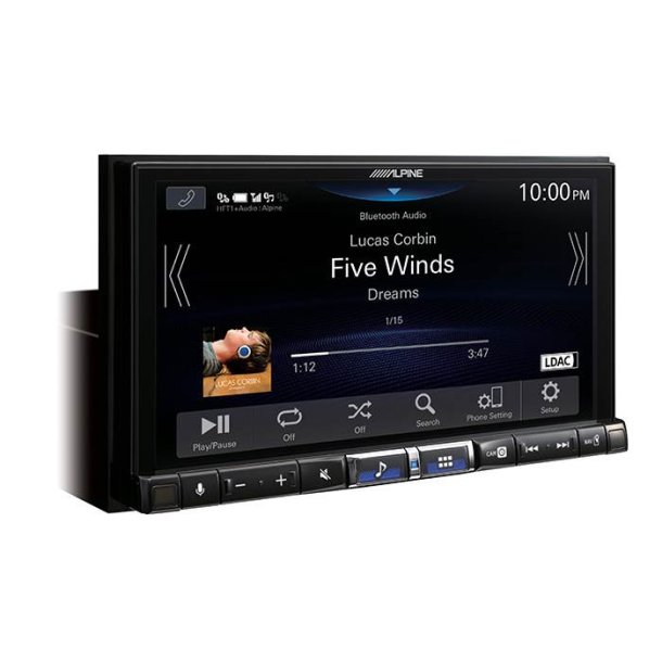 Alpine ILX-705D trdls Appel Carplay 2-DIN 7"