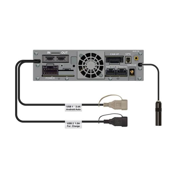 Alpine ILX-705E46 trdls Appel Carplay 2-DIN 7"