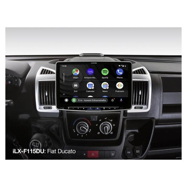 Alpine HALO11 ILXF115DU Bundle til Fiat Ducato 3
