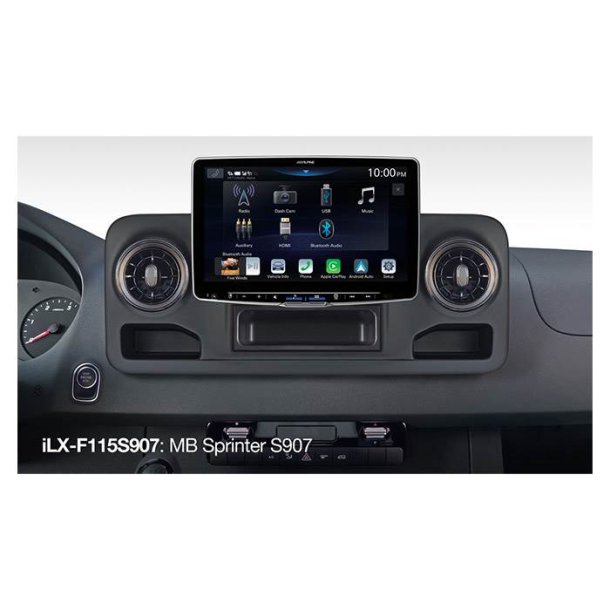 Alpine HALO11 ILXF115DU Bundle til Mercedes Sprinter S907