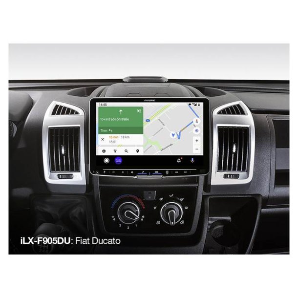 Alpine ILX-F905DU HALO9 Bundle til Fiat Ducato 3