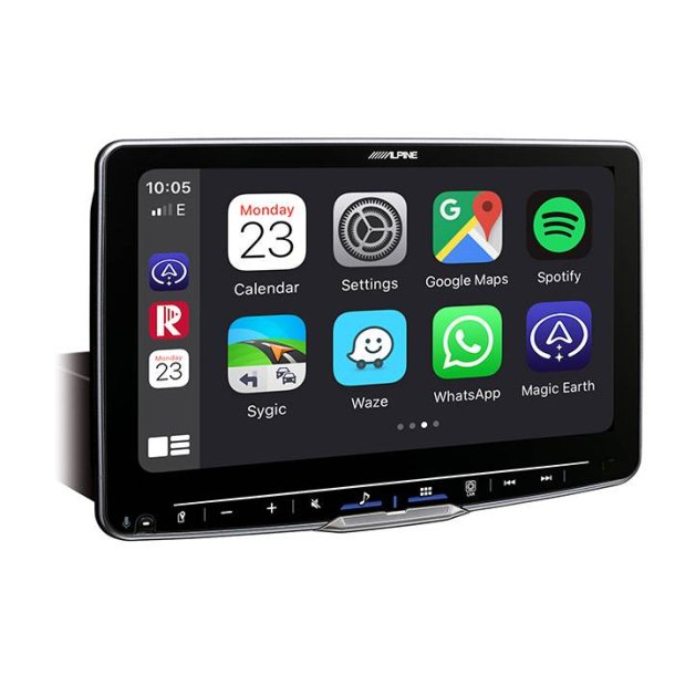 Alpine ILX-F905D HALO9 V2, trdlst Apple Carplay og Android Auto - Udstillingsmodel