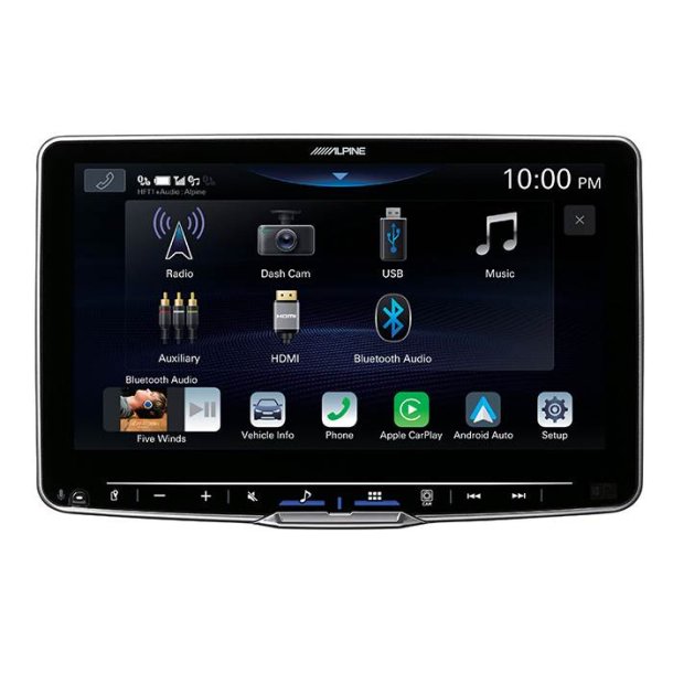 Alpine ILX-F905D HALO9 V2, trdlst Apple Carplay og Android Auto - Udstillingsmodel