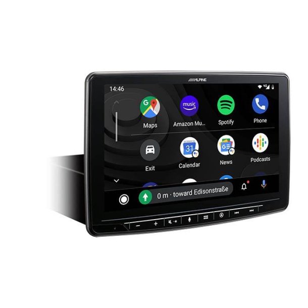 Alpine INE-F904DC Halo9 med navigation og truck kort