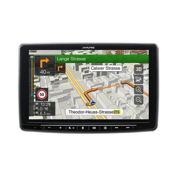 Alpine INE-F904DC Halo9 med navigation og truck kort