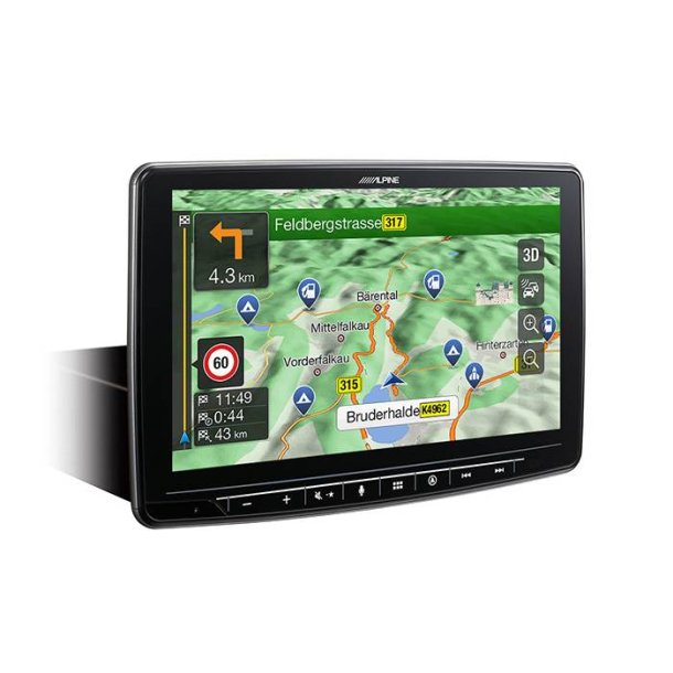 Alpine INE-F904DU HALO9 navigation bundle til Fiat Ducato 3