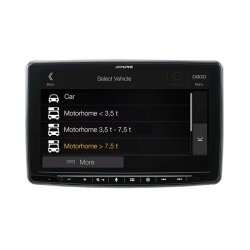 Alpine INE-F904DU HALO9 navigation bundle til Mercedes Sprinter S907