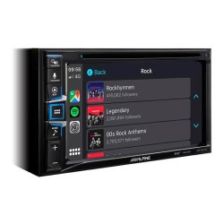 Alpine INE-W611DC 2DIN Multimedie Station med truckkort/campernavigation