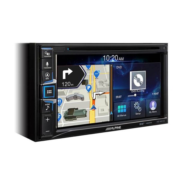 Alpine INE-W611DU Bundle til Fiat Ducato 3, Citroen Jumper 2, Peugeot Boxer 2