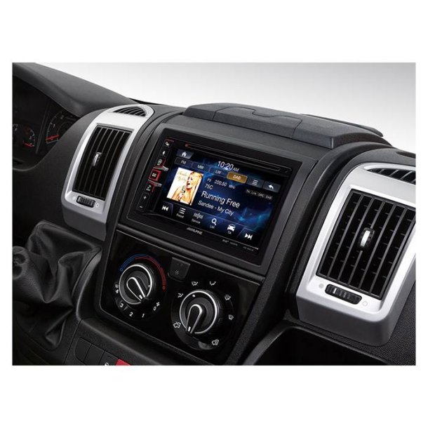Alpine INE-W611DU Bundle til Fiat Ducato 3, Citroen Jumper 2, Peugeot Boxer 2