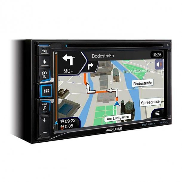Alpine INE-W611D 2DIN Multimedie Station med navigation