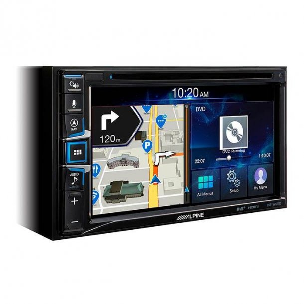 Alpine INE-W611D 2DIN Multimedie Station med navigation