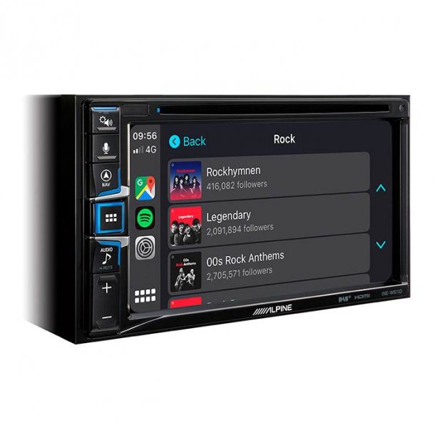 Alpine INE-W611D 2DIN Multimedie Station med navigation