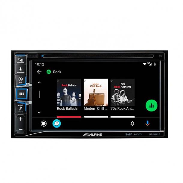 Alpine INE-W611D 2DIN Multimedie Station med navigation