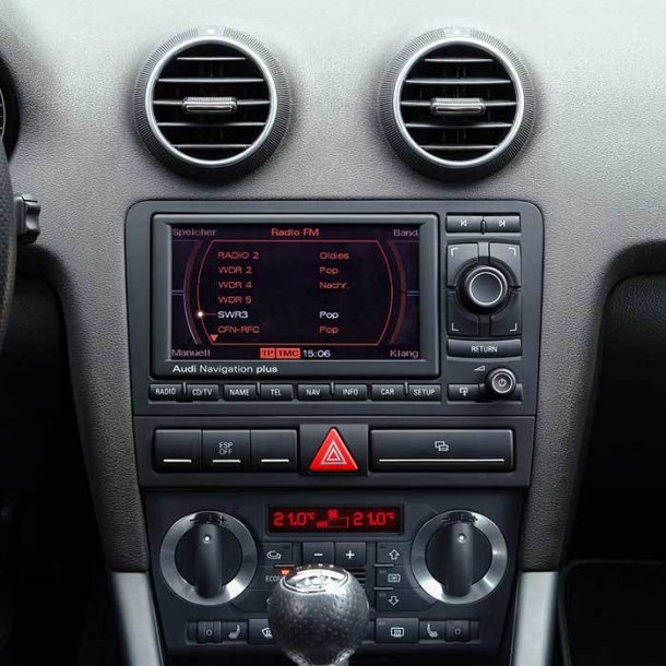 Alpine KIT8A3 2-DIN 8" Kit f. Audi A3 uden display
