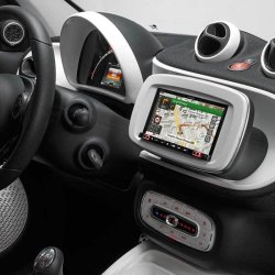 Alpine KITW997SMTW monterings kit f. SMART 453 til INEW997D Hvid