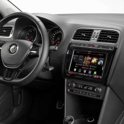 Alpine 2-DIN 8" Kit f. VW Polo 5/GTI 2014-