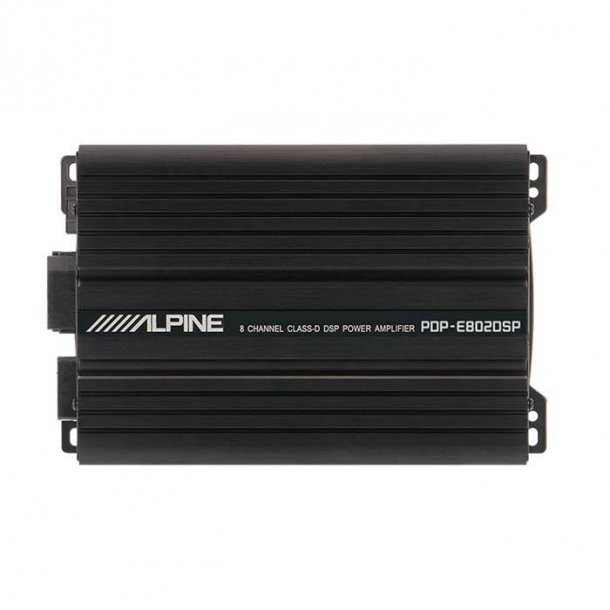 Alpine PDP-E802DSP 8 Kanals DSP forstrker
