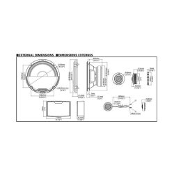 Alpine R2-S652 16,5 cm Pro-Hjtaler 2-Vejs. komponentst