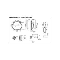Alpine R2-S65C 16,5 cm Hjttaler komponent st - 2-vejs.