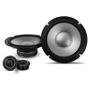 Alpine S2-S80C 20 cm Hjttaler 2-vejs, komponentst