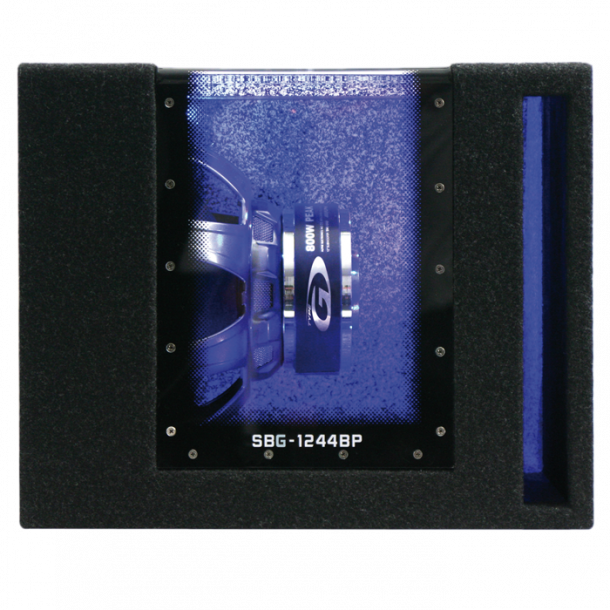 Alpine SBG-1244BR 12" Subwoofer i kabinet 4 ohm