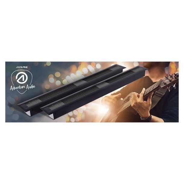 Alpine SPC-L350FB Adventure Audio Kabinehjtaler kort, Sort