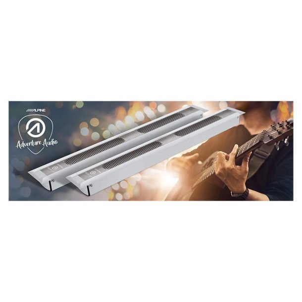 Alpine SPC-L350F Adventure Audio Kabinehjtaler kort - slv