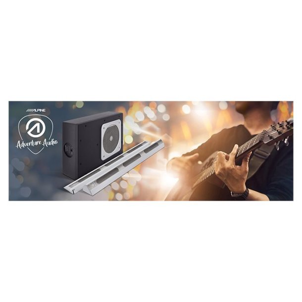 Alpine SWC-D84L Adventure Audio Kabinesubwoofer