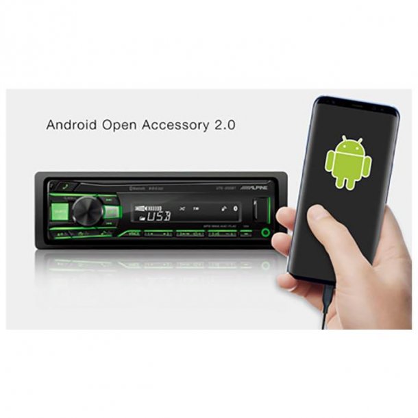 Alpine UTE200BT Turner/Ipod Bluetooth 2 line out
