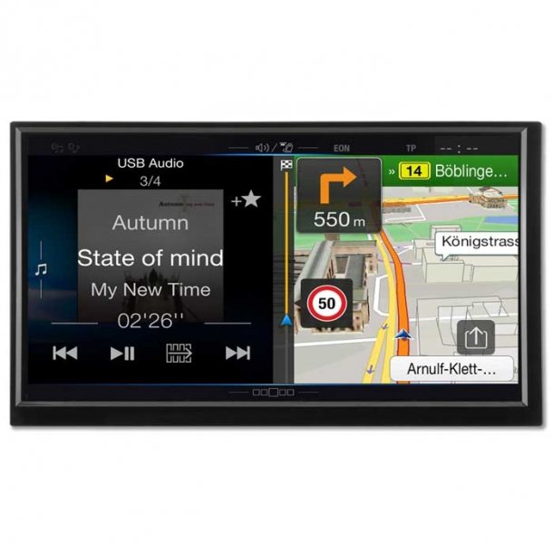 Alpine X701DF Freestyle 7" navigation