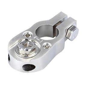 ACV Batteri minus pol 2x10 mm2, slv