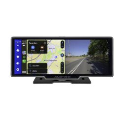 Ampire 10" skrm Appel Carplay / android auto med dashcam bakkamera