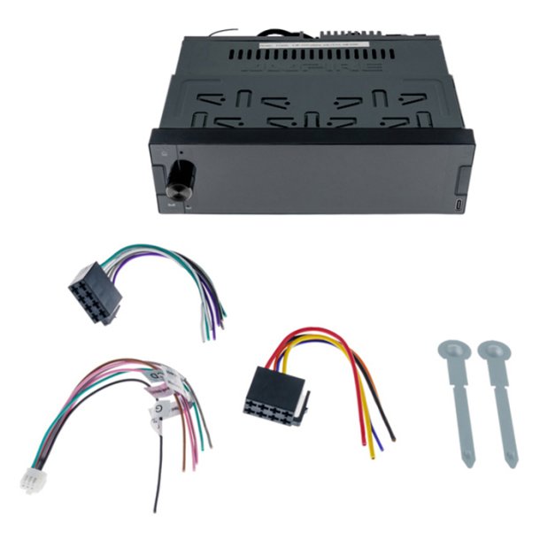 Ampire 1-DIN sk�rm med CarPlay Android Auto