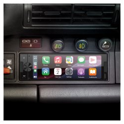 Ampire 1-DIN sk�rm med CarPlay Android Auto