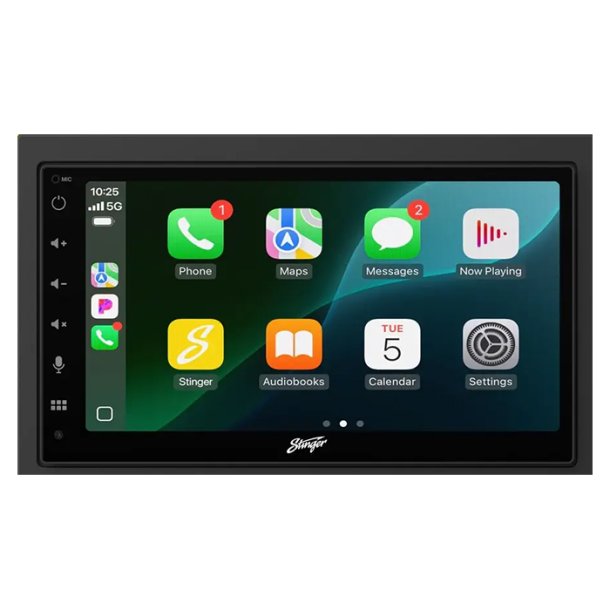 Stinger 6,8" skrm med trdls Carplay/Android Auto