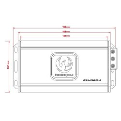 Phoenix Gold ZXM500.4 mini forstrker 4x125W Class-D