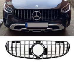 Frontgrill krom til Mercedes GLC X253 Facelift u. AMG, rgang 2019-