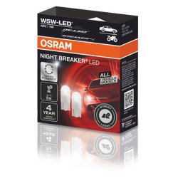 Osram Night Breaker W5W-LED 12V ECE godkendt - 2 stk.