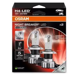 Osram Night Breaker H4-LED Smart 2 stk. ECE Godkendt - 2 stk.