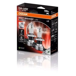 Osram Night Breaker H4-LED Smart 2 stk. ECE Godkendt - 2 stk.