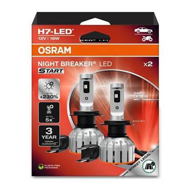 Osram Night Breaker Start H7-LED 12V - s�t