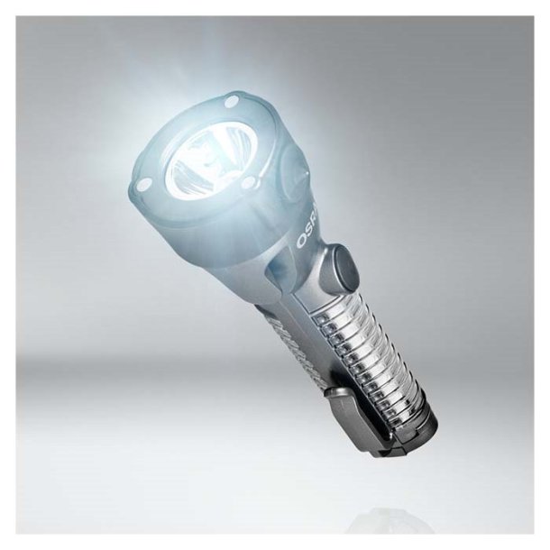 Osram LED-lygte med advarselslampe og ndhammer / LEDguardian Saver Light Plus