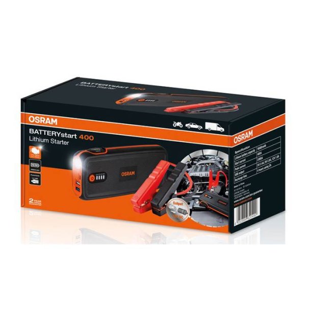 Osram BATTERYstart 400 startbooster - 2000 A