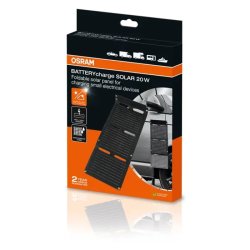 Osram Batterycharge solpanel 20W til USB-C og USB-A