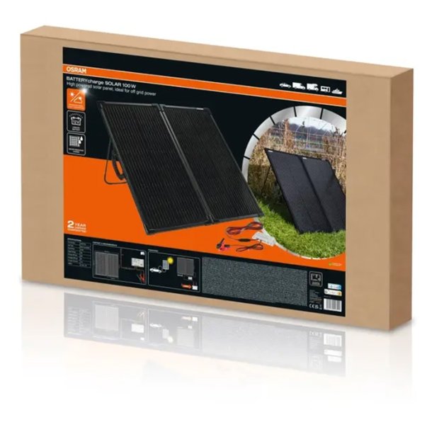 Osram Batterycharge solpanel 100W til 12V