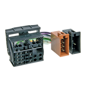 ISO stik - Audi/VW/Seat/Skoda med quadlock