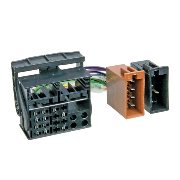 ISO stik - Audi/VW/Seat/Skoda med quadlock