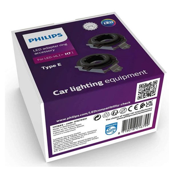 Philips LED Universal Adapter Ringe TYPE E - 2 stk.