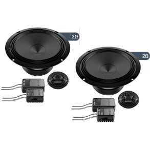 Audison Prima APK 165-2&Omega; komponenth�jttalers�t - 165 mm / 2 &Omega;